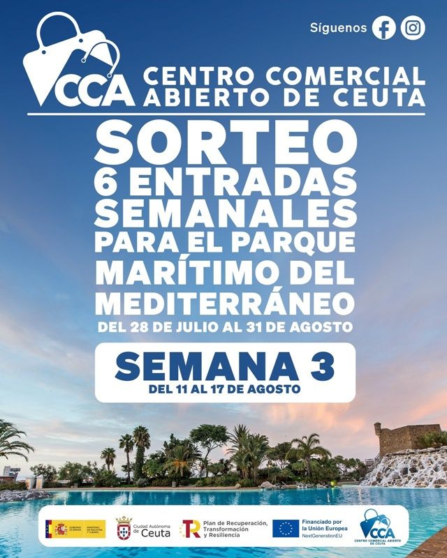 El Centro Comercial Abierto de Ceuta premia a sus seguidores en Instagram para impulsar el comercio local