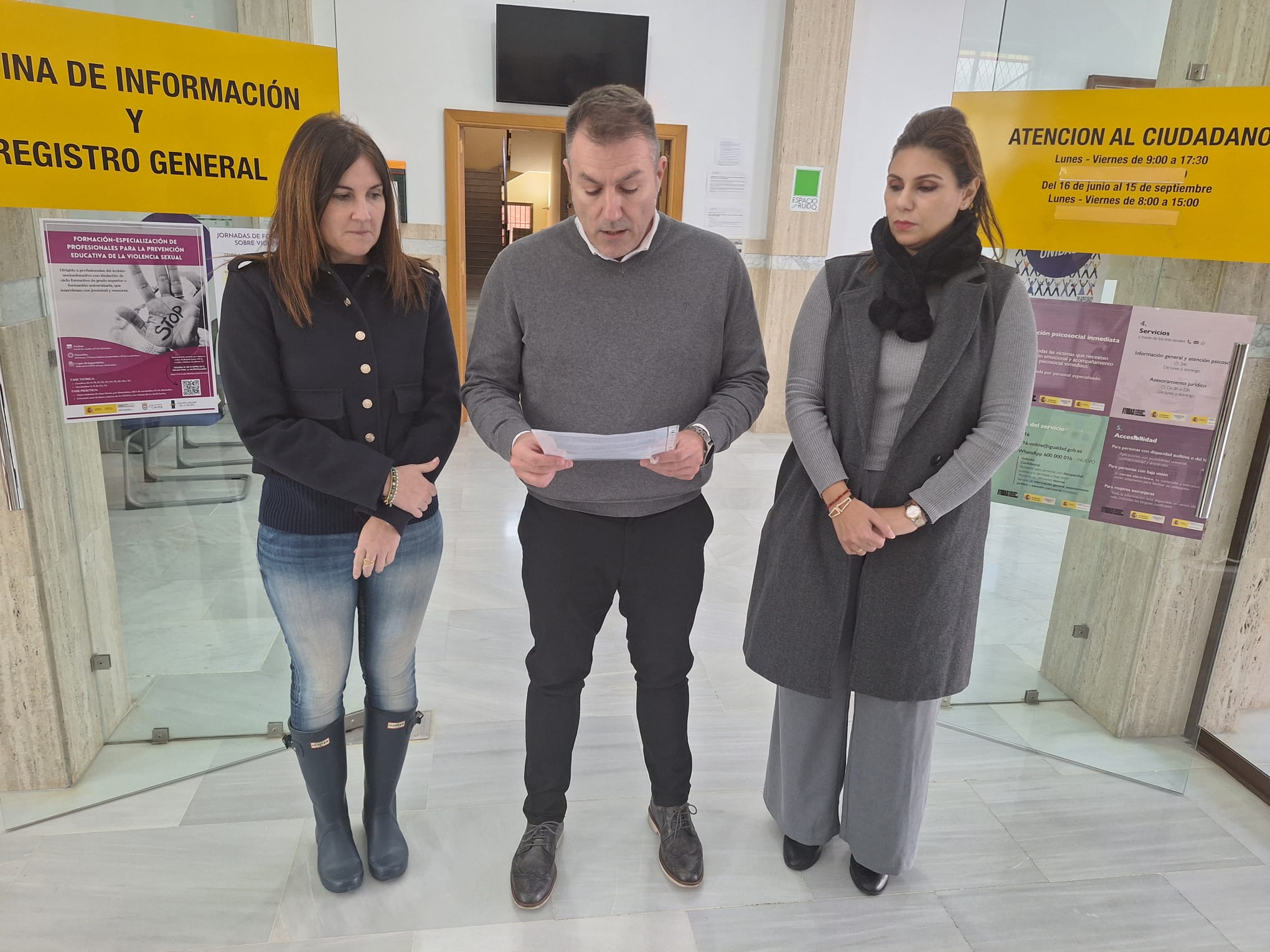 Otro minuto de silencio por una nueva víctima de la violencia de género