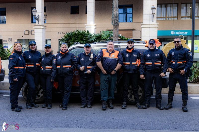 La Asociación de Voluntarios de Protección Civil de Ceuta cierra 2024 con un balance de 102 servicios y más de 4.800 horas de trabajo