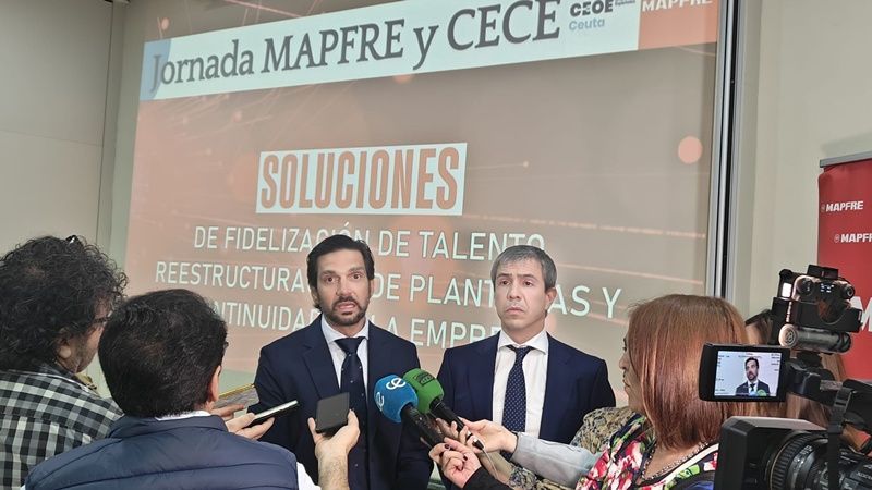 Mapfre y la Confederación de Empresarios de Ceuta analizan estrategias para garantizar el relevo generacional y la fidelización del talento