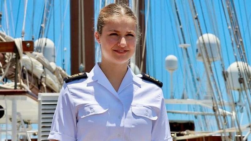 La princesa Leonor llegará mañana a Ceuta a bordo de la fragata Blas de Lezo