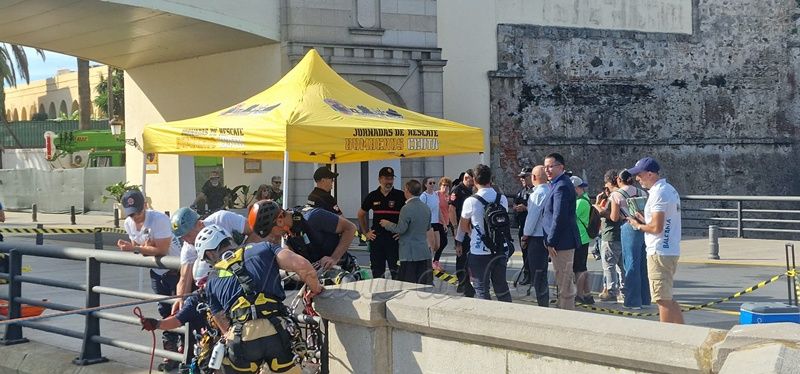 III Jornadas Rescate Vertical Bomberos Ceuta 16