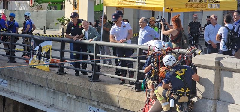 III Jornadas Rescate Vertical Bomberos Ceuta 6