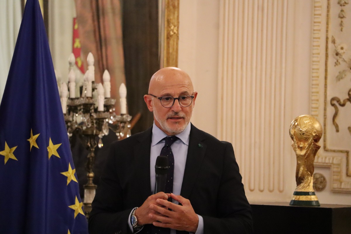 Luis de la Fuente: es una pena que nos deje Marcos Llorente porque tenía muchas cosas por darnos