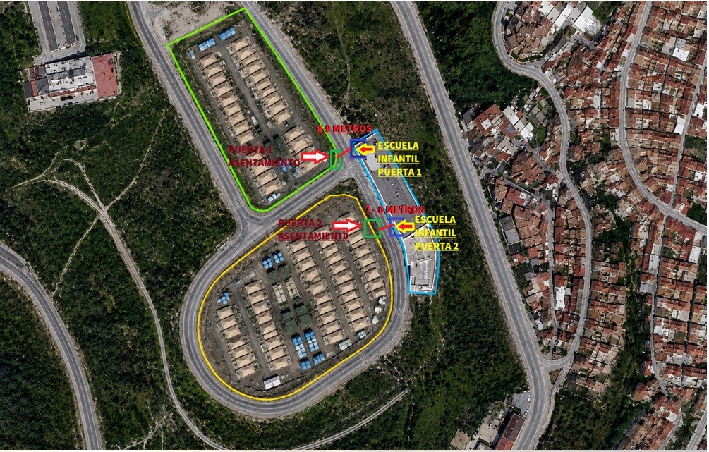 CSIF y CCOO reclaman garantías de seguridad ante la instalación de una zona de acogida junto a la nueva escuela infantil